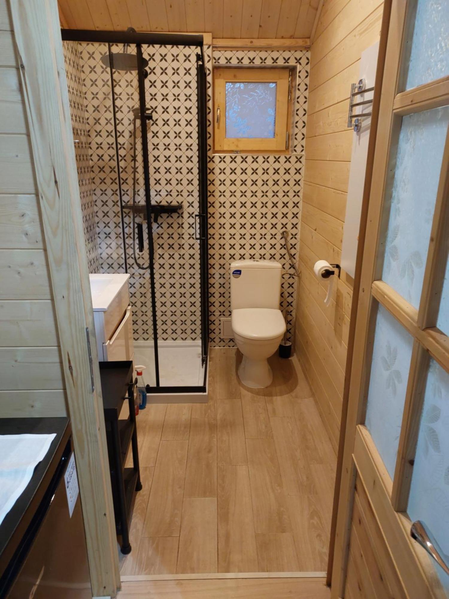 Kaszubskie Laki Domek Nr 4 Lakie Экстерьер фото